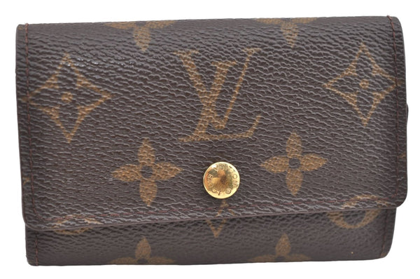 Authentic Louis Vuitton Monogram Multicles 6 Six Hooks Key Case M62630 LV J3675
