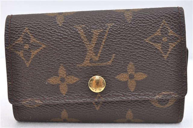 Authentic Louis Vuitton Monogram Multicles 6 Six Hooks Key Case M62630 LV J3675