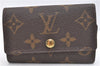 Authentic Louis Vuitton Monogram Multicles 6 Six Hooks Key Case M62630 LV J3675