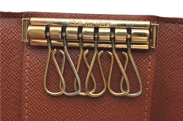 Authentic Louis Vuitton Monogram Multicles 6 Six Hooks Key Case M62630 LV J3675