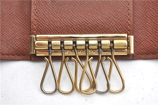 Authentic Louis Vuitton Monogram Multicles 6 Six Hooks Key Case M62630 LV J3675