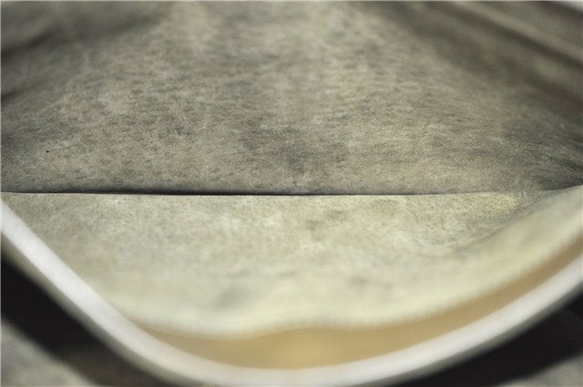 Authentic GUCCI 2Way Shoulder Crossbody Hand Bag Purse Leather Khaki Green J3685