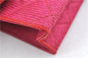 Authentic CHANEL Raffia Leather Shoulder Cross Bag Tassel Pink Red Box J3708