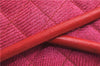 Authentic CHANEL Raffia Leather Shoulder Cross Bag Tassel Pink Red Box J3708