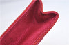 Authentic CHANEL Raffia Leather Shoulder Cross Bag Tassel Pink Red Box J3708