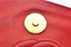 Authentic CHANEL Raffia Leather Shoulder Cross Bag Tassel Pink Red Box J3708