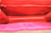 Authentic CHANEL Raffia Leather Shoulder Cross Bag Tassel Pink Red Box J3708