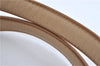 Authentic BURBERRY Vintage Leather Hand Bag Purse Beige Orange J3748