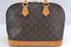 Authentic Louis Vuitton Monogram Alma Hand Bag Purse M51130 LV J3763