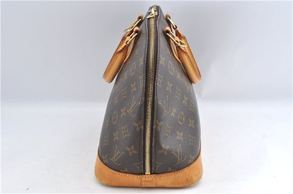Authentic Louis Vuitton Monogram Alma Hand Bag Purse M51130 LV J3763