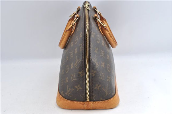 Authentic Louis Vuitton Monogram Alma Hand Bag Purse M51130 LV J3763