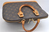 Authentic Louis Vuitton Monogram Alma Hand Bag Purse M51130 LV J3763