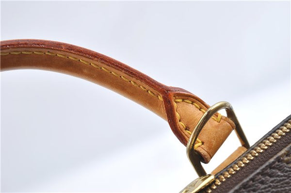 Authentic Louis Vuitton Monogram Alma Hand Bag Purse M51130 LV J3763