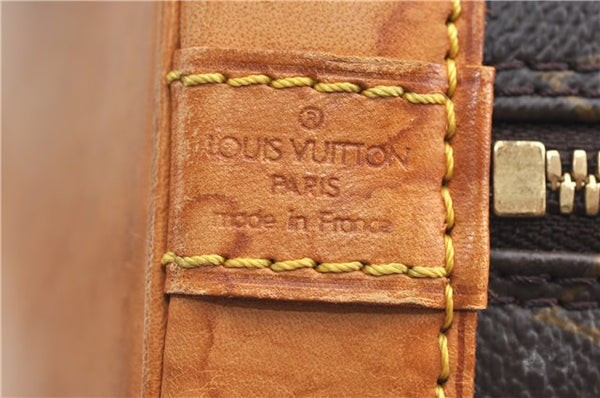 Authentic Louis Vuitton Monogram Alma Hand Bag Purse M51130 LV J3763