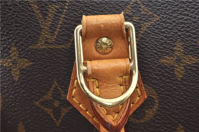 Authentic Louis Vuitton Monogram Alma Hand Bag Purse M51130 LV J3763