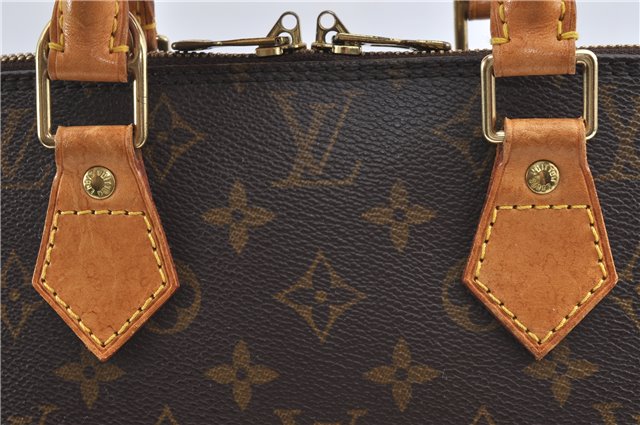 Authentic Louis Vuitton Monogram Alma Hand Bag Purse M51130 LV J3763