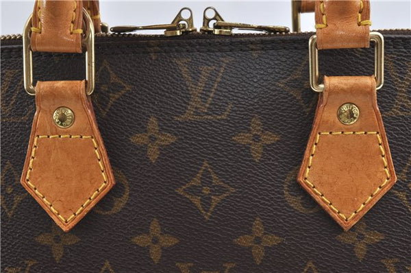 Authentic Louis Vuitton Monogram Alma Hand Bag Purse M51130 LV J3763