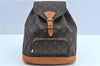 Authentic Louis Vuitton Monogram Montsouris MM Backpack M51136 LV J3764