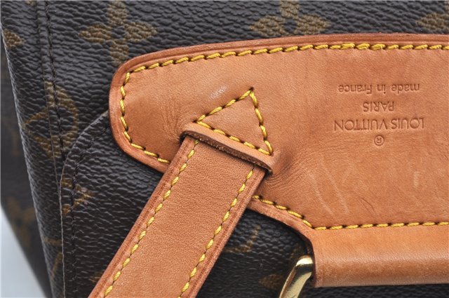 Authentic Louis Vuitton Monogram Montsouris MM Backpack M51136 LV J3764