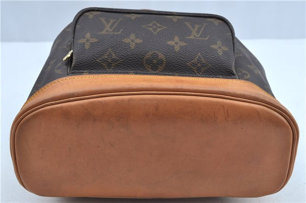 Authentic Louis Vuitton Monogram Montsouris MM Backpack M51136 LV J3764