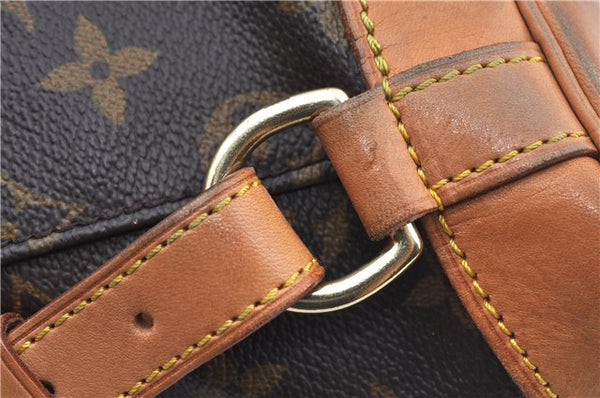 Authentic Louis Vuitton Monogram Montsouris MM Backpack M51136 LV J3764