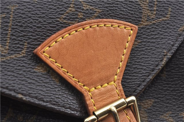 Authentic Louis Vuitton Monogram Montsouris MM Backpack M51136 LV J3764