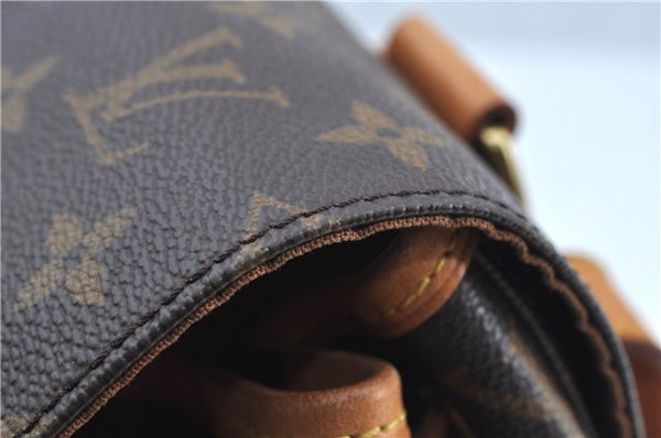 Authentic Louis Vuitton Monogram Montsouris MM Backpack M51136 LV J3764