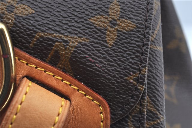 Authentic Louis Vuitton Monogram Montsouris MM Backpack M51136 LV J3764