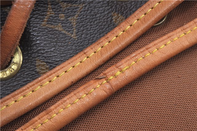 Authentic Louis Vuitton Monogram Montsouris MM Backpack M51136 LV J3764