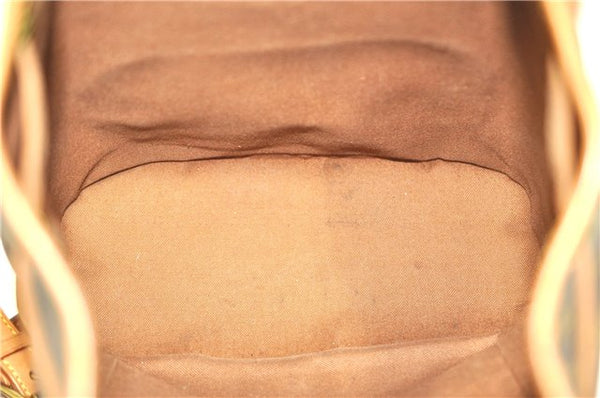 Authentic Louis Vuitton Monogram Montsouris MM Backpack M51136 LV J3764