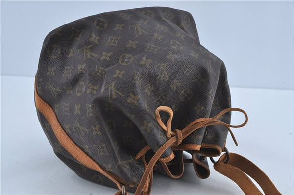 Authentic Louis Vuitton Monogram Petit Noe Shoulder Bag M42226 LV J3765