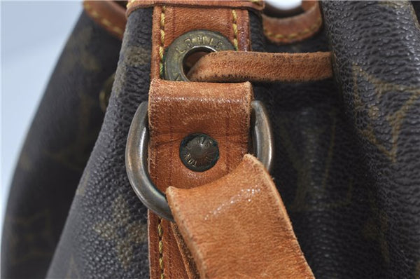 Authentic Louis Vuitton Monogram Petit Noe Shoulder Bag M42226 LV J3765