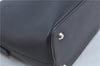 Authentic BURBERRY Vintage Leather Shoulder Hand Bag Purse Black J3770
