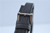 Authentic BURBERRY Vintage Leather Shoulder Hand Bag Purse Black J3770