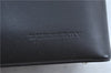 Authentic BURBERRY Vintage Leather Shoulder Hand Bag Purse Black J3770