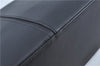 Authentic BURBERRY Vintage Leather Shoulder Hand Bag Purse Black J3770