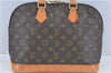 Authentic Louis Vuitton Monogram Alma Hand Bag Purse M51130 LV J3781