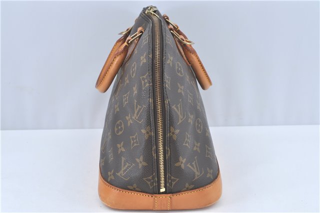 Authentic Louis Vuitton Monogram Alma Hand Bag Purse M51130 LV J3781