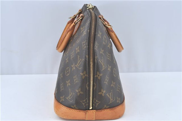 Authentic Louis Vuitton Monogram Alma Hand Bag Purse M51130 LV J3781