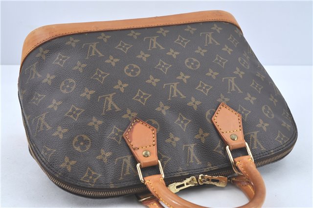 Authentic Louis Vuitton Monogram Alma Hand Bag Purse M51130 LV J3781