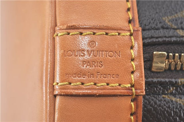 Authentic Louis Vuitton Monogram Alma Hand Bag Purse M51130 LV J3781