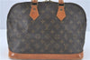 Authentic Louis Vuitton Monogram Alma Hand Bag Purse M51130 LV J3807