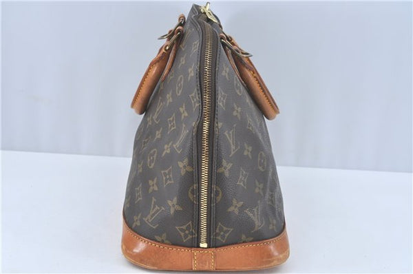 Authentic Louis Vuitton Monogram Alma Hand Bag Purse M51130 LV J3807