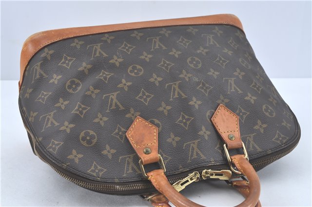 Authentic Louis Vuitton Monogram Alma Hand Bag Purse M51130 LV J3807