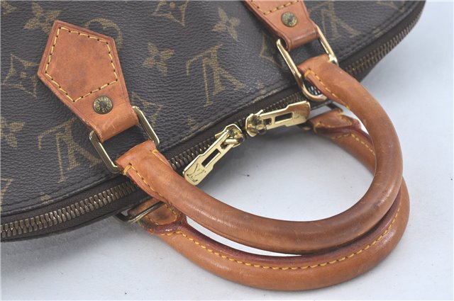 Authentic Louis Vuitton Monogram Alma Hand Bag Purse M51130 LV J3807