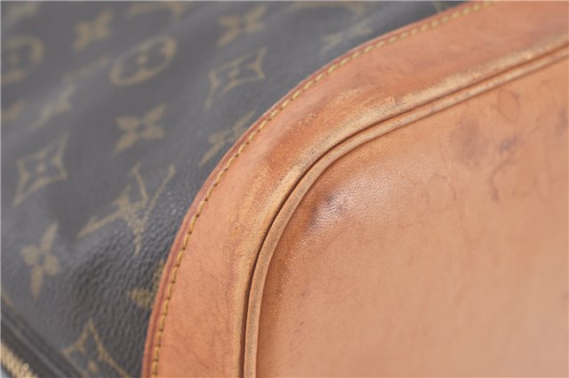 Authentic Louis Vuitton Monogram Alma Hand Bag Purse M51130 LV J3807