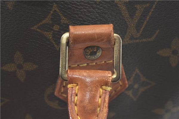 Authentic Louis Vuitton Monogram Alma Hand Bag Purse M51130 LV J3807