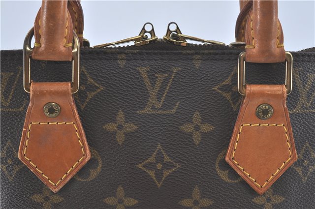 Authentic Louis Vuitton Monogram Alma Hand Bag Purse M51130 LV J3807