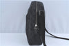 Authentic GUCCI Shoulder Cross Body Bag GG Canvas Leather 122759 Black J3836