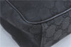 Authentic GUCCI Shoulder Cross Body Bag GG Canvas Leather 122759 Black J3836